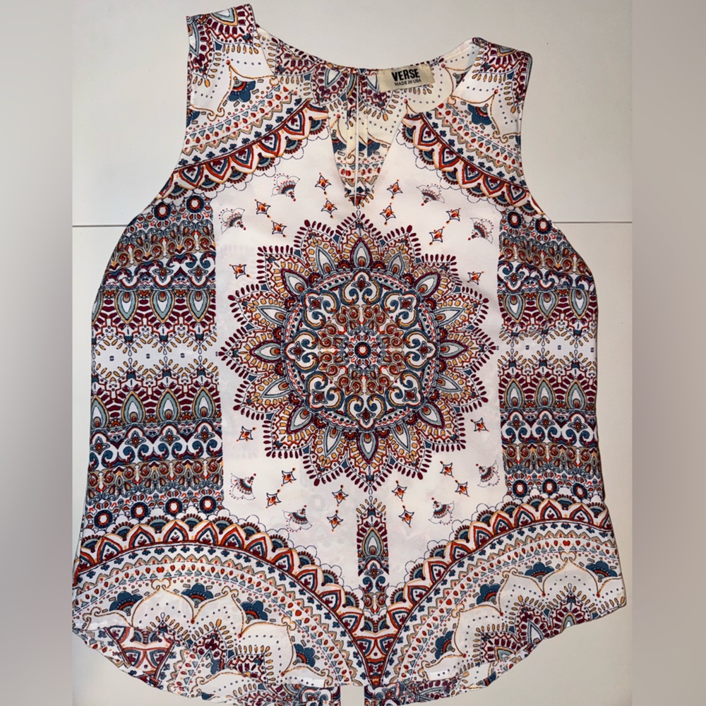 Bohemian Patterned Top